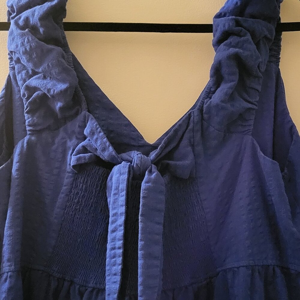 Old Navy Blue Dress 3X - Picture 2 of 5